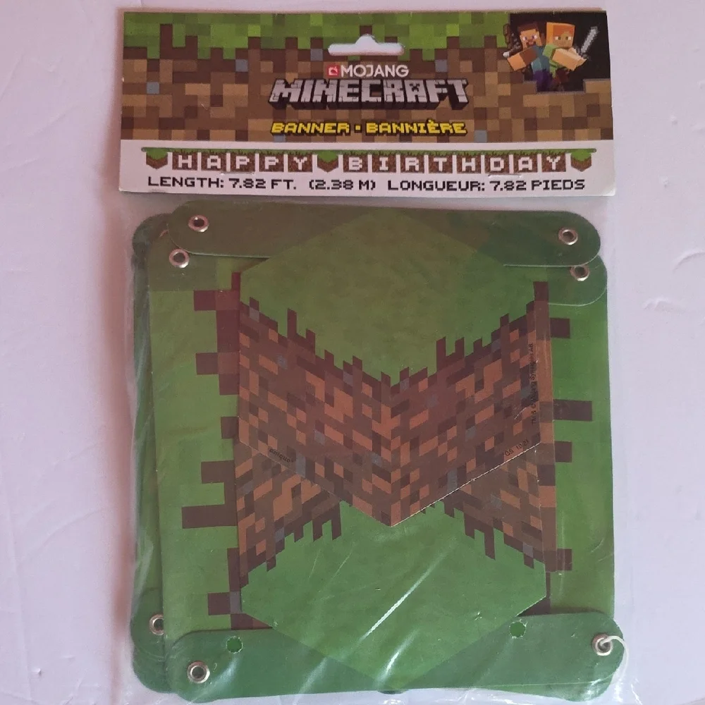 Minecraft Party Supplies Set